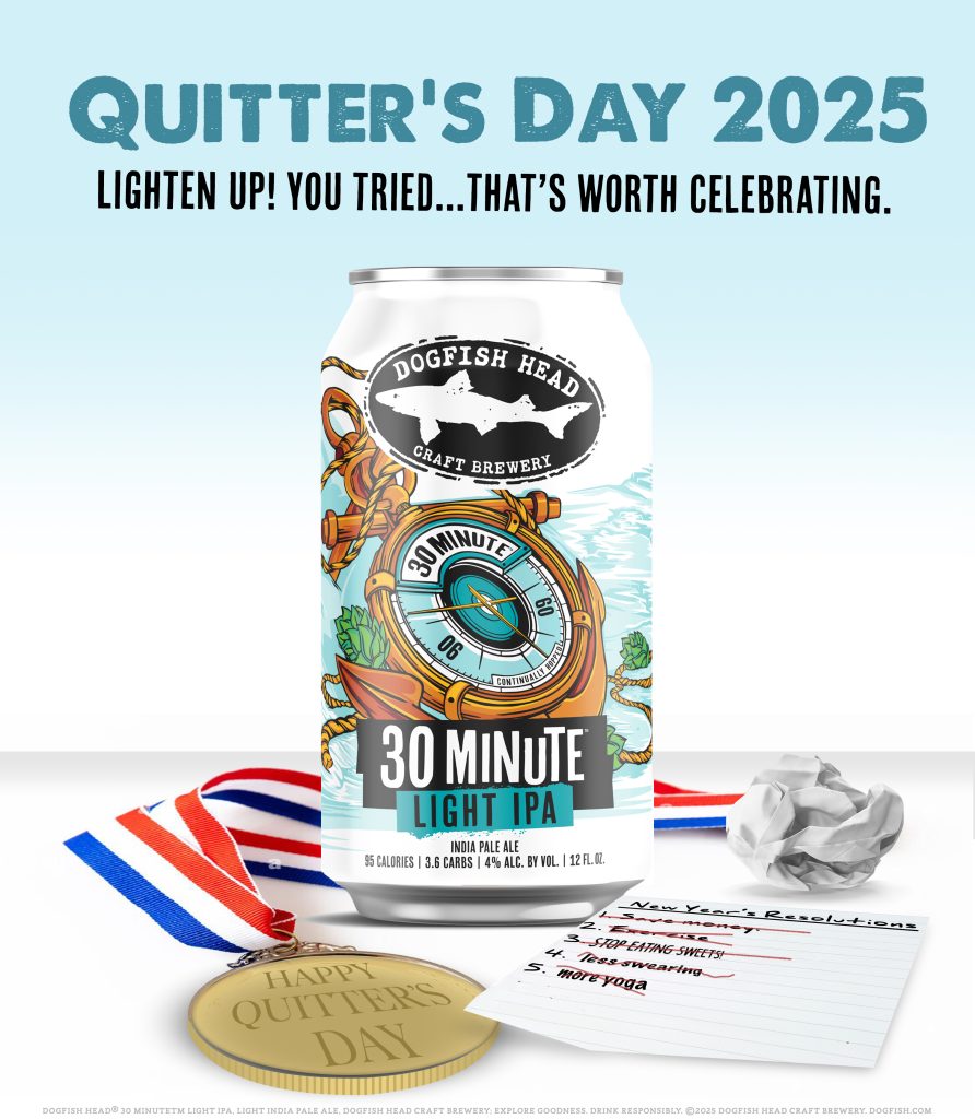 Dogfish Head Quitter's Day 2025