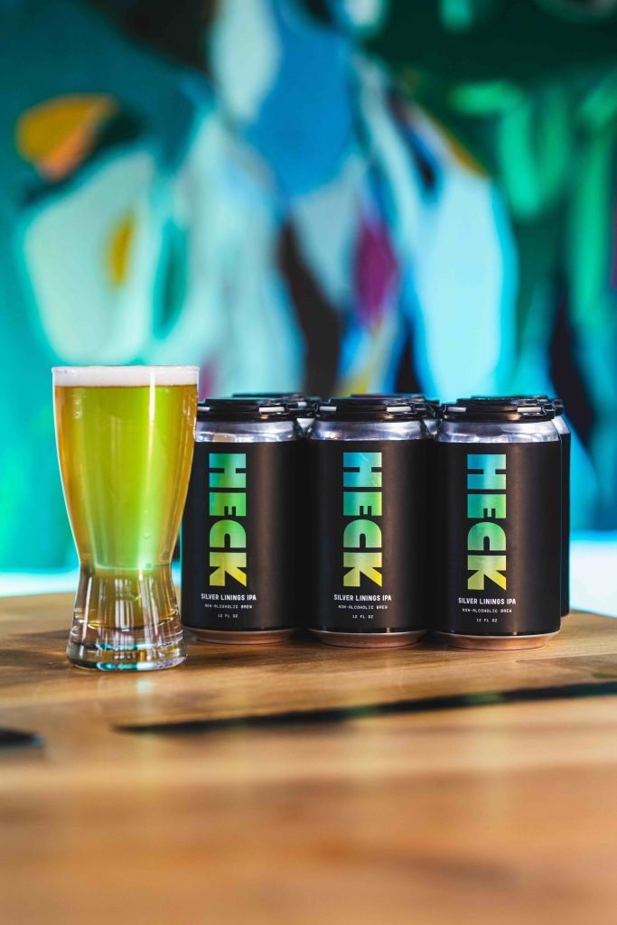 Heck Silver Linings Non-Alcholic IPA (photo credit Jessica Zollman Winslow)