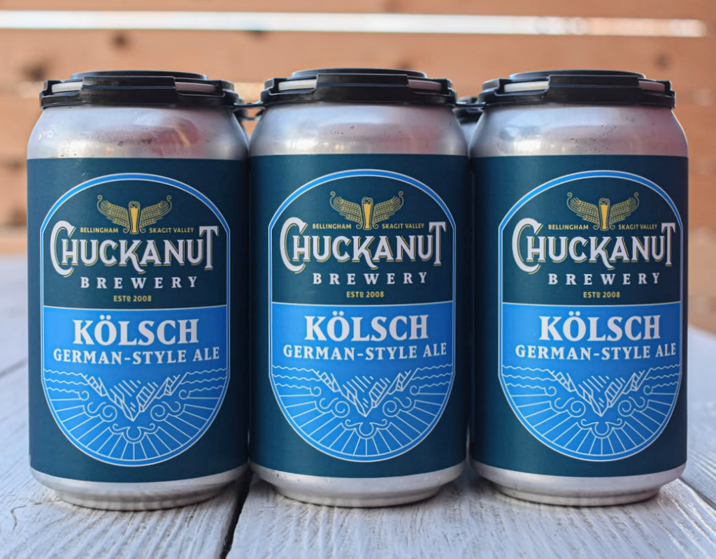 image of Chuckanut Brewery Kolsch German-Style Ale courtesy of Day One Distributing