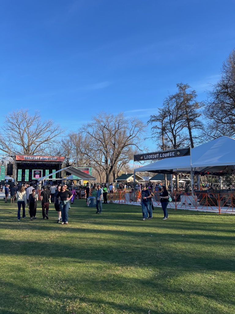 Julia Davis Park at the 2024 Treefort Music Fest.