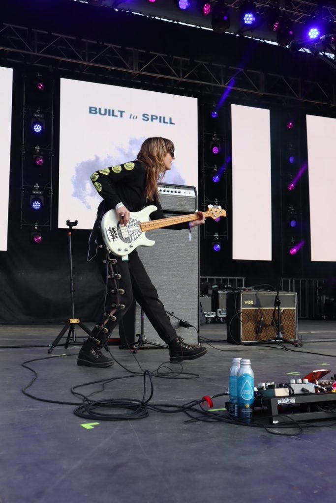 Melanie Radford of Built to Spill at the 2024 Treefort Music Fest.