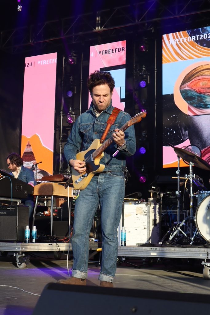 Taylor Goldsmith of Dawes at the 2024 Treefort Music Fest.