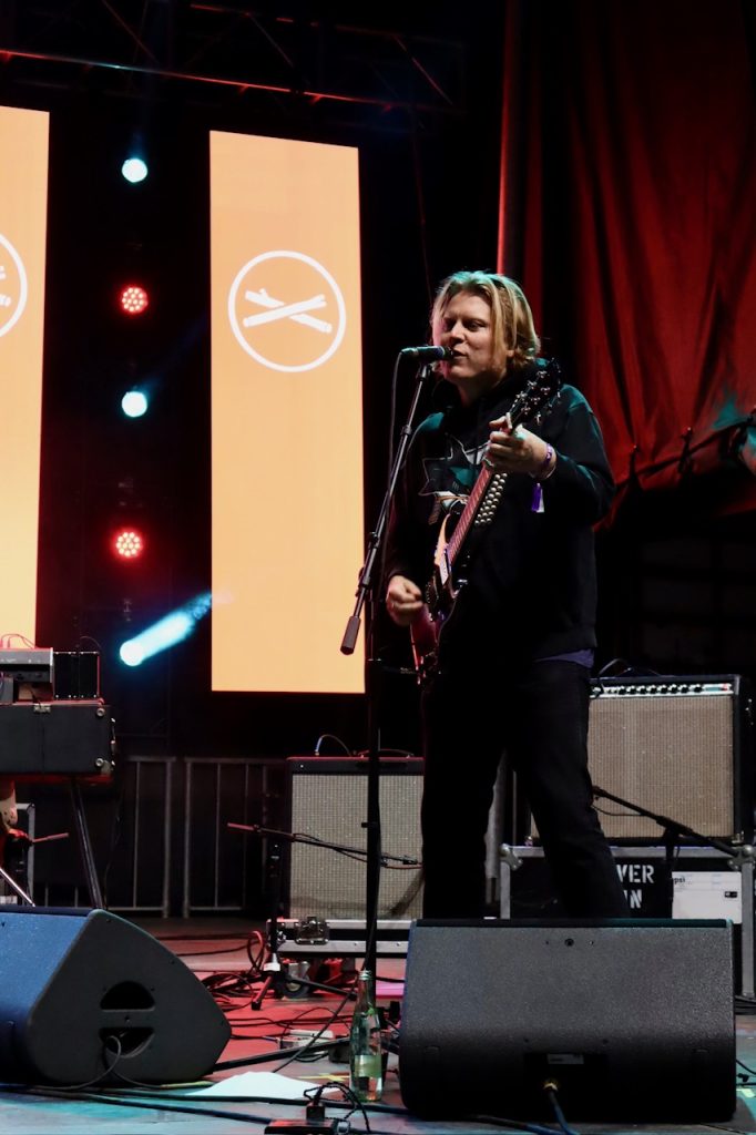 Ty Segall on the main stage at the 2024 Treefort Music Fest.