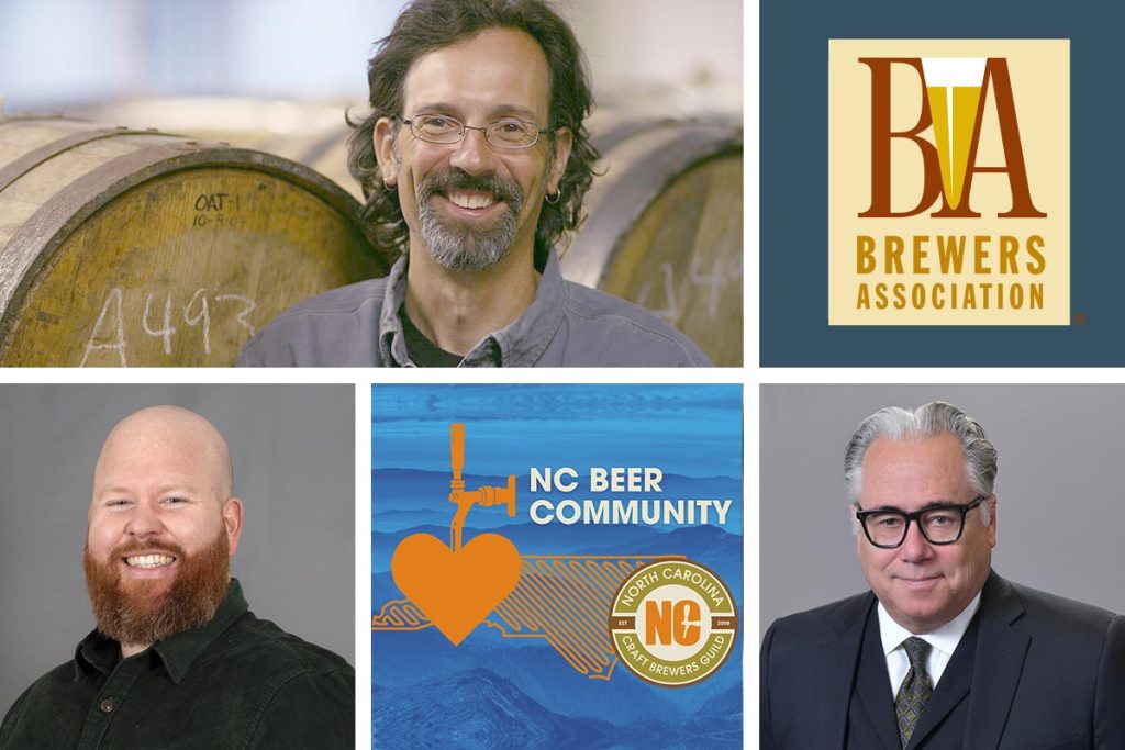Ron Jeffries, Shawn Mullen, Ted Zeller, and the NC Beer Community to receive honors from the Brewers Association