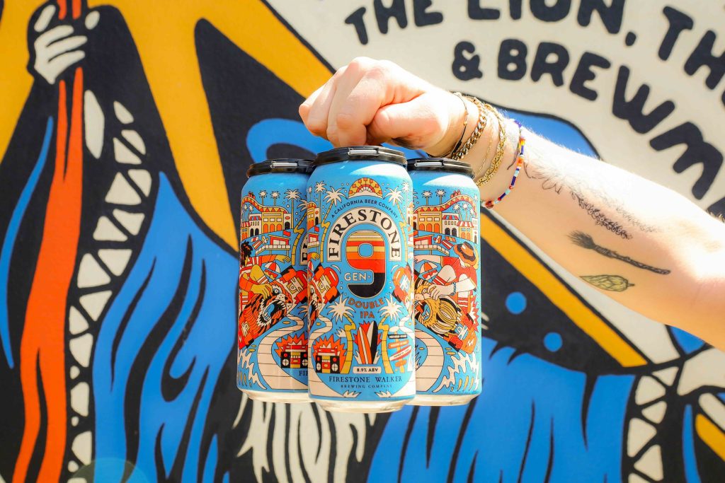 image of Gen 9 West Coast Double IPA brewed at The Propagator courtesy of Firestone Walker Brewing