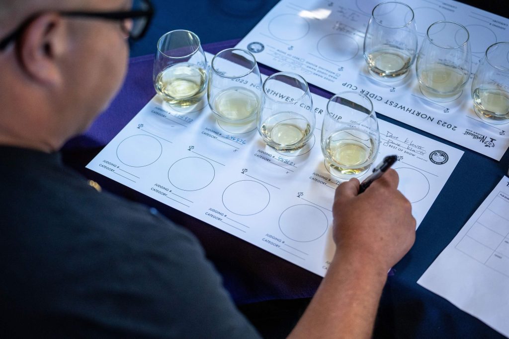 image of the Northwest Cider Cup courtesy of Northwest Cider Association