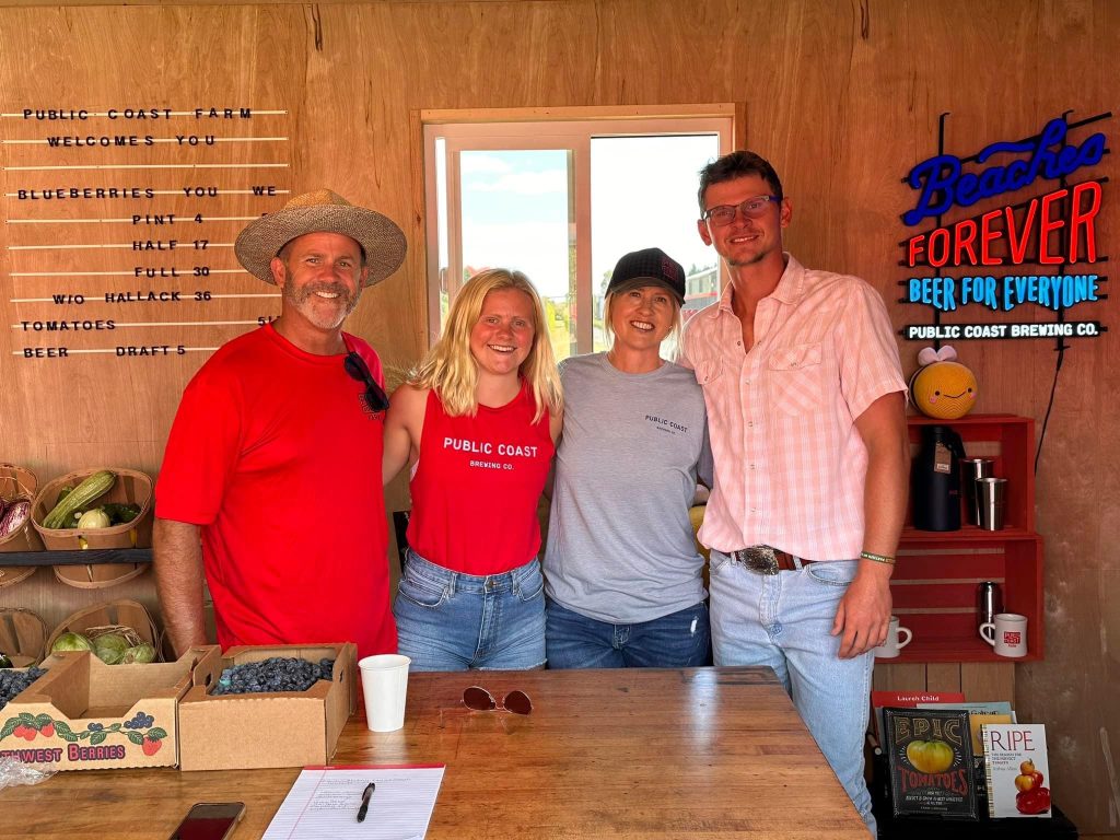 image of Public Coast Farm courtesy of Public Coast Brewing